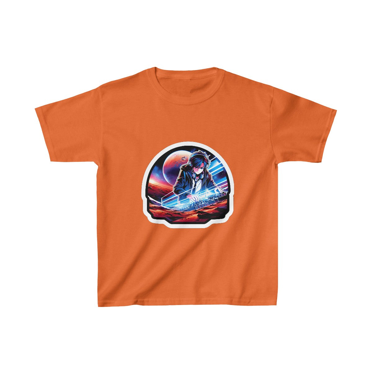 Kids Harem AnimeDJ Tee Image 6