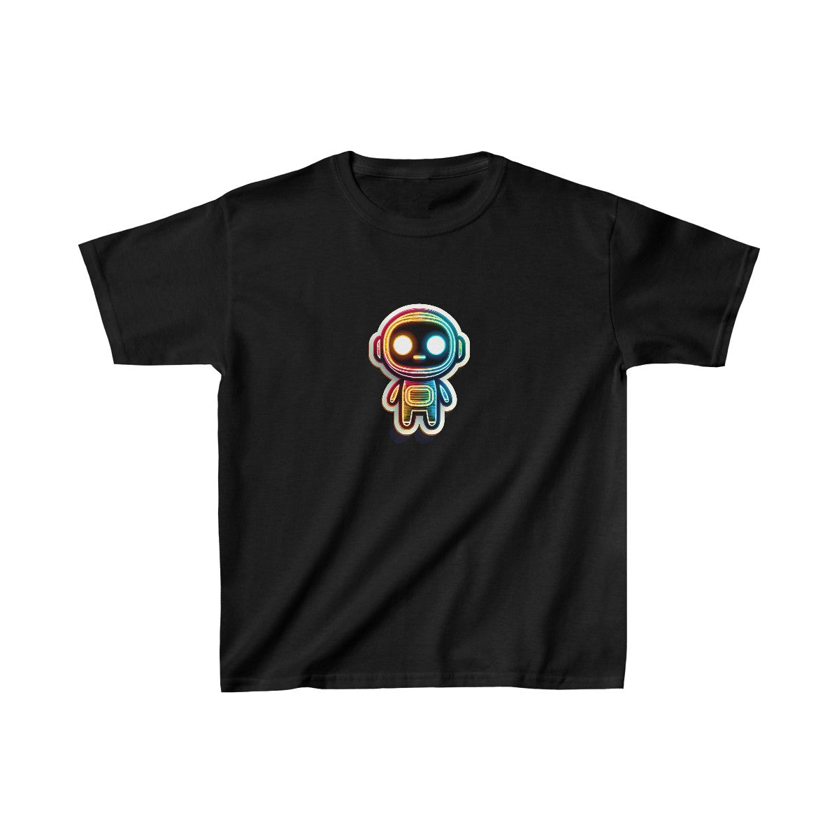 Kids Harem AnimeHumanoid Robot T-Shirt Image 3