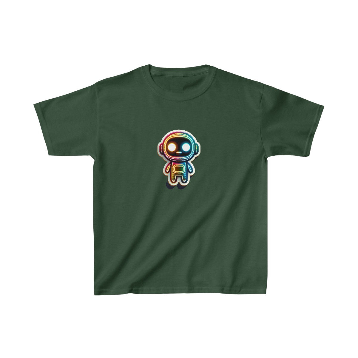 Kids Harem AnimeHumanoid Robot T-Shirt Image 7