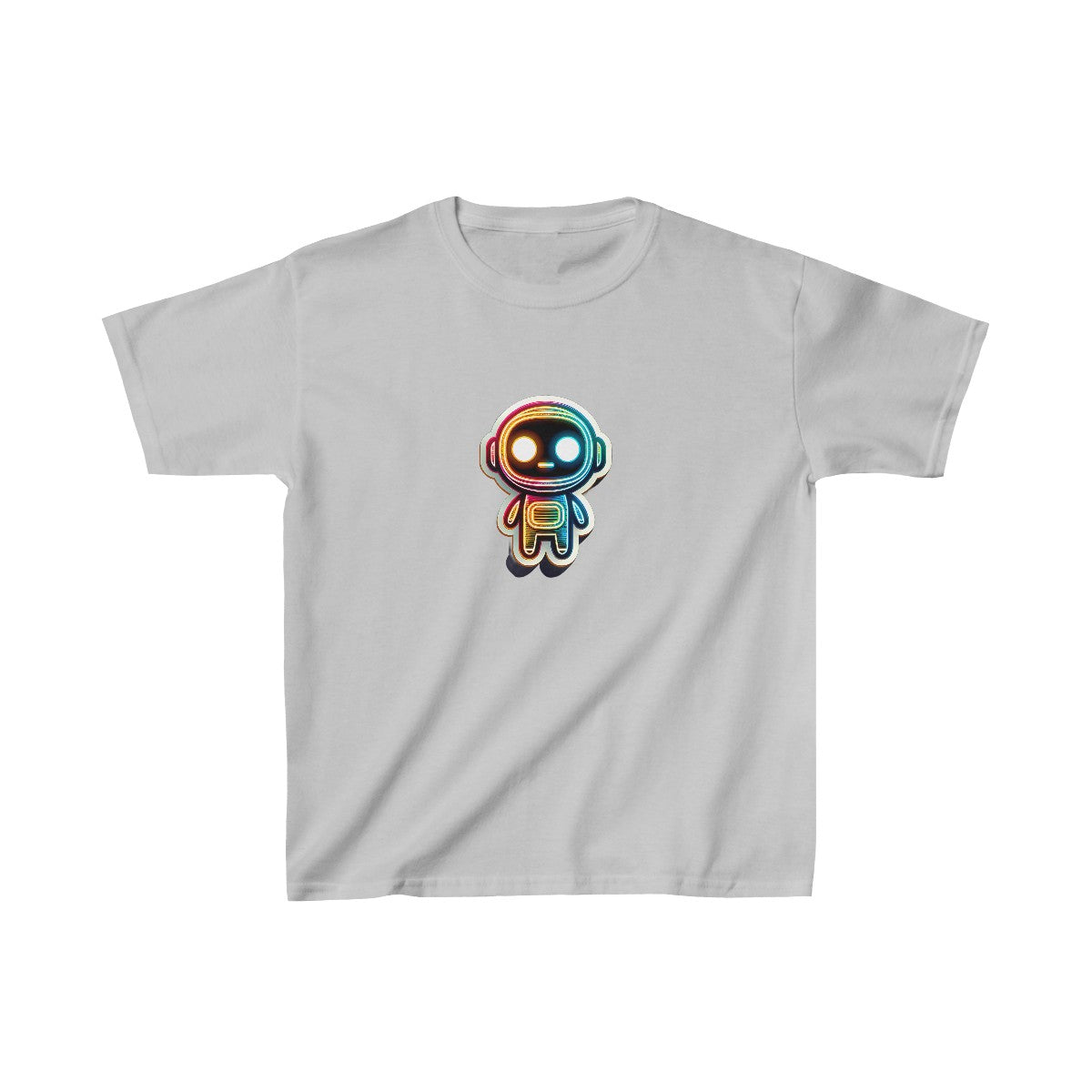 Kids Harem AnimeHumanoid Robot T-Shirt Image 4