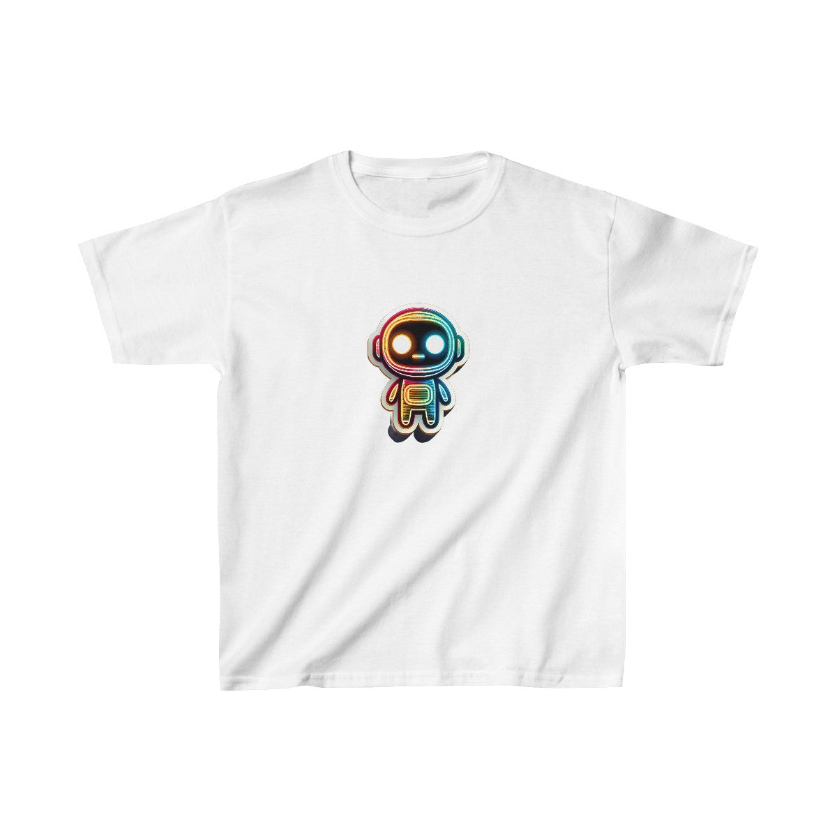 Kids Harem AnimeHumanoid Robot T-Shirt Image 2