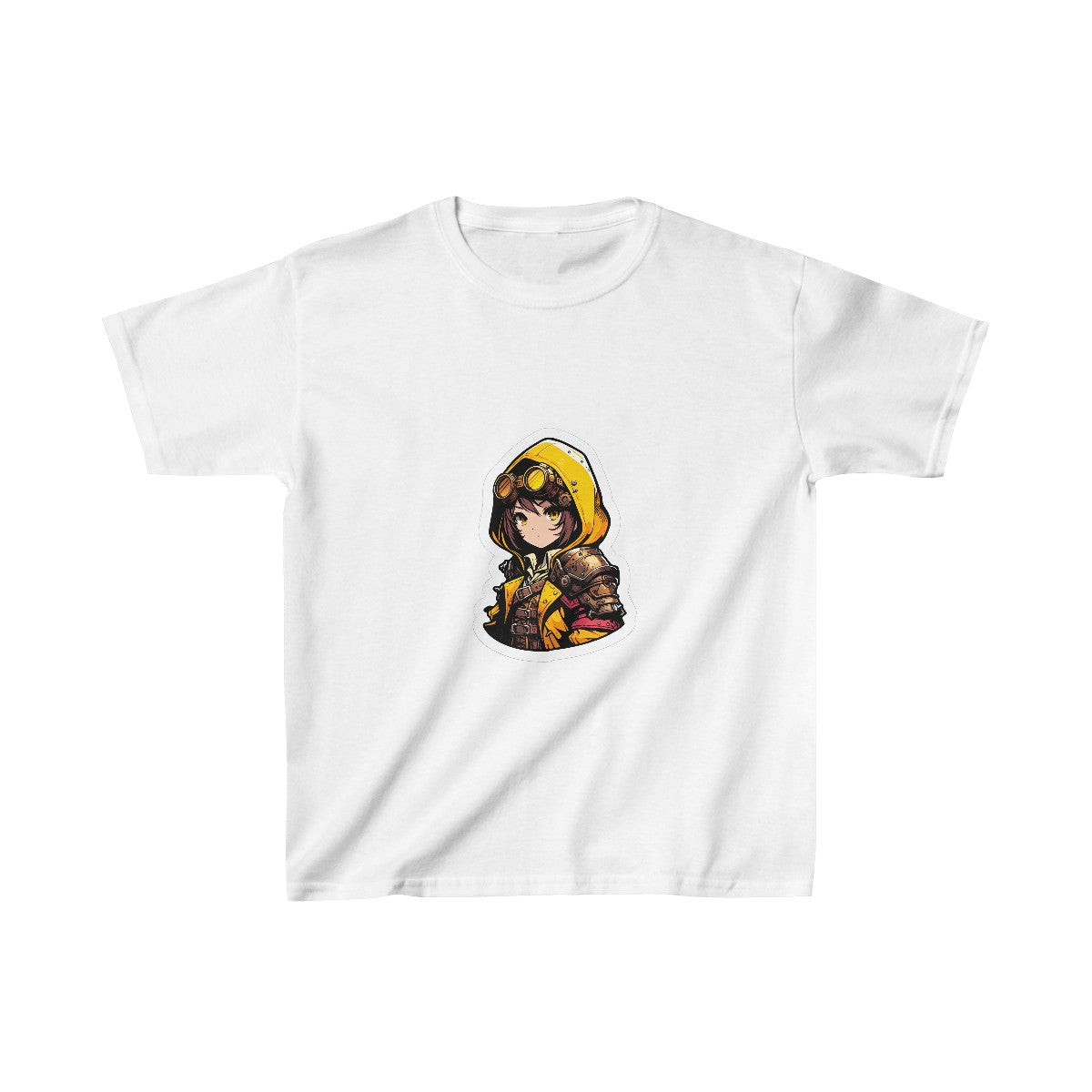 Kids Harem AnimeSteampunk Warrior T-Shirt Image 2