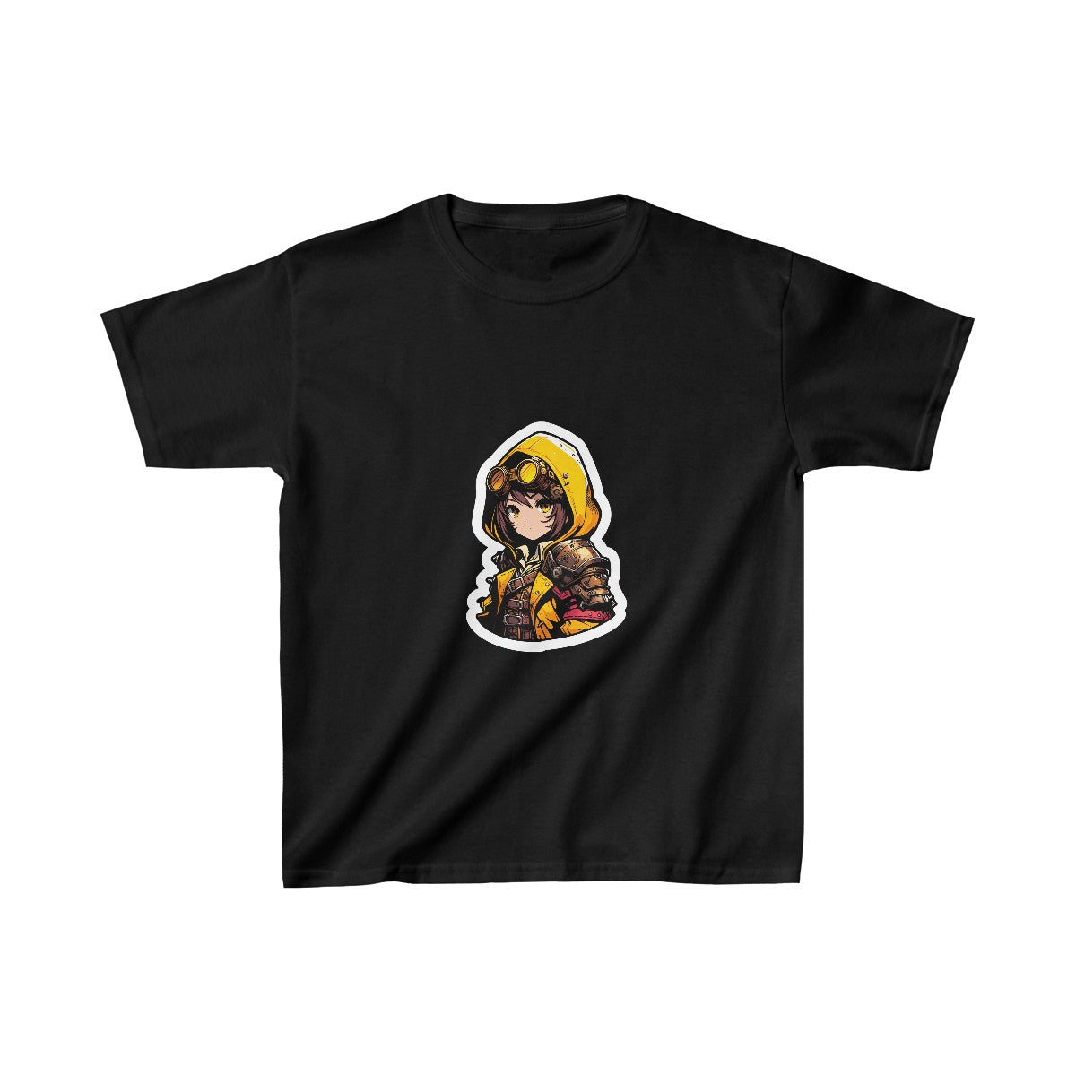 Kids Harem AnimeSteampunk Warrior T-Shirt Image 3