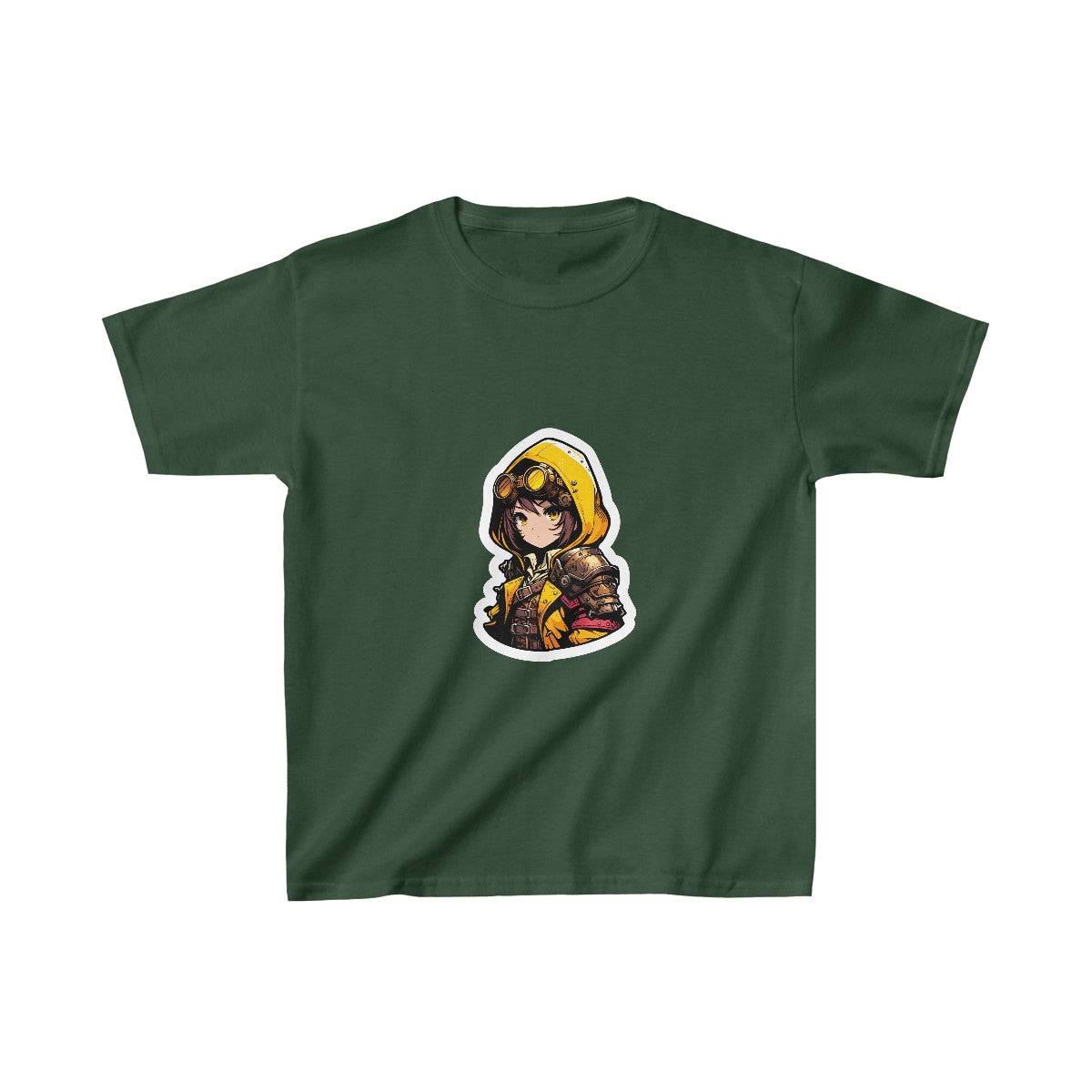 Kids Harem AnimeSteampunk Warrior T-Shirt Image 7