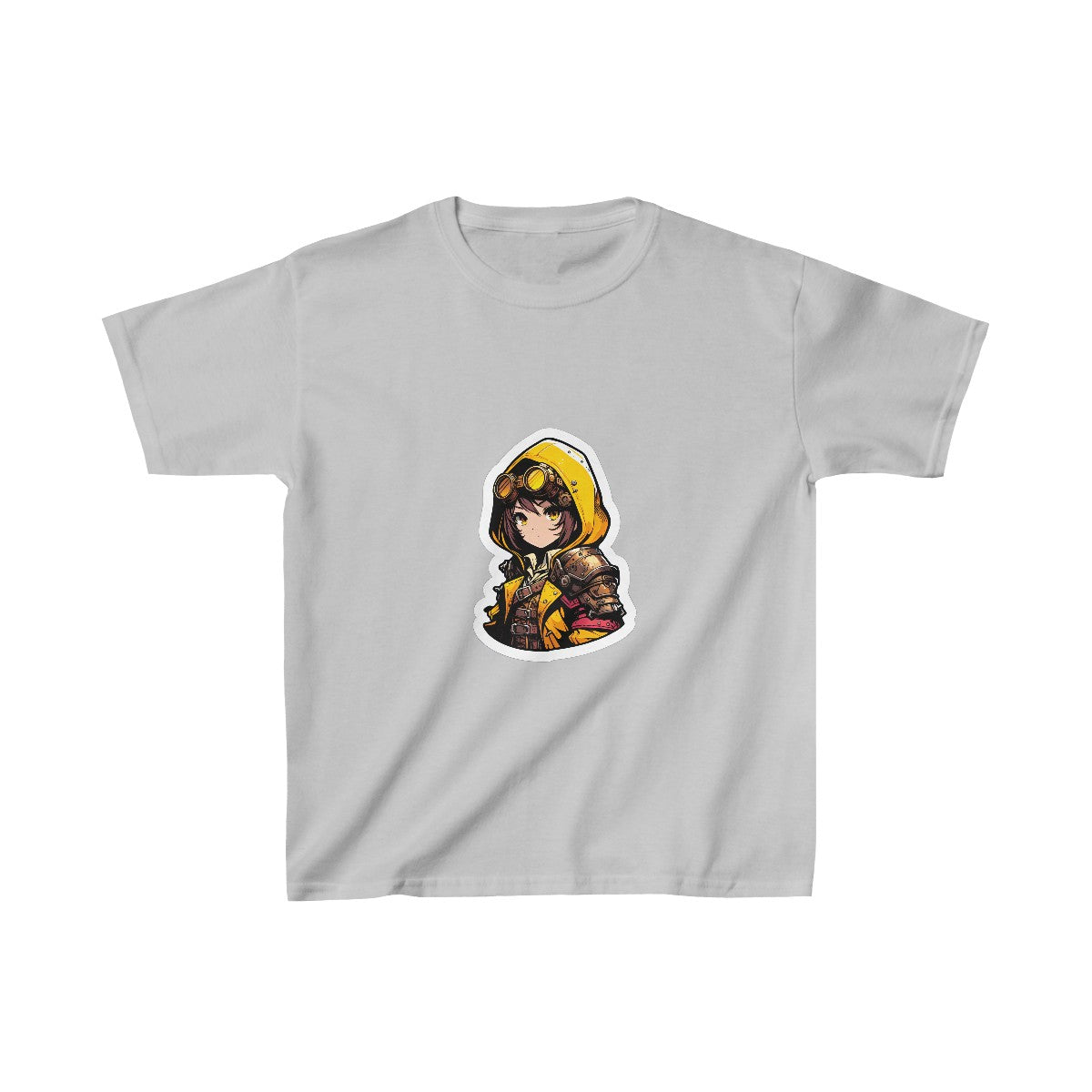 Kids Harem AnimeSteampunk Warrior T-Shirt Image 4