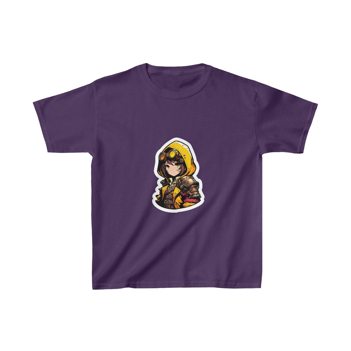 Kids Harem AnimeSteampunk Warrior T-Shirt Image 10