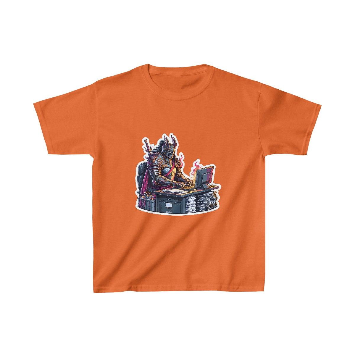 Kids RealisticKnight Tee Image 6