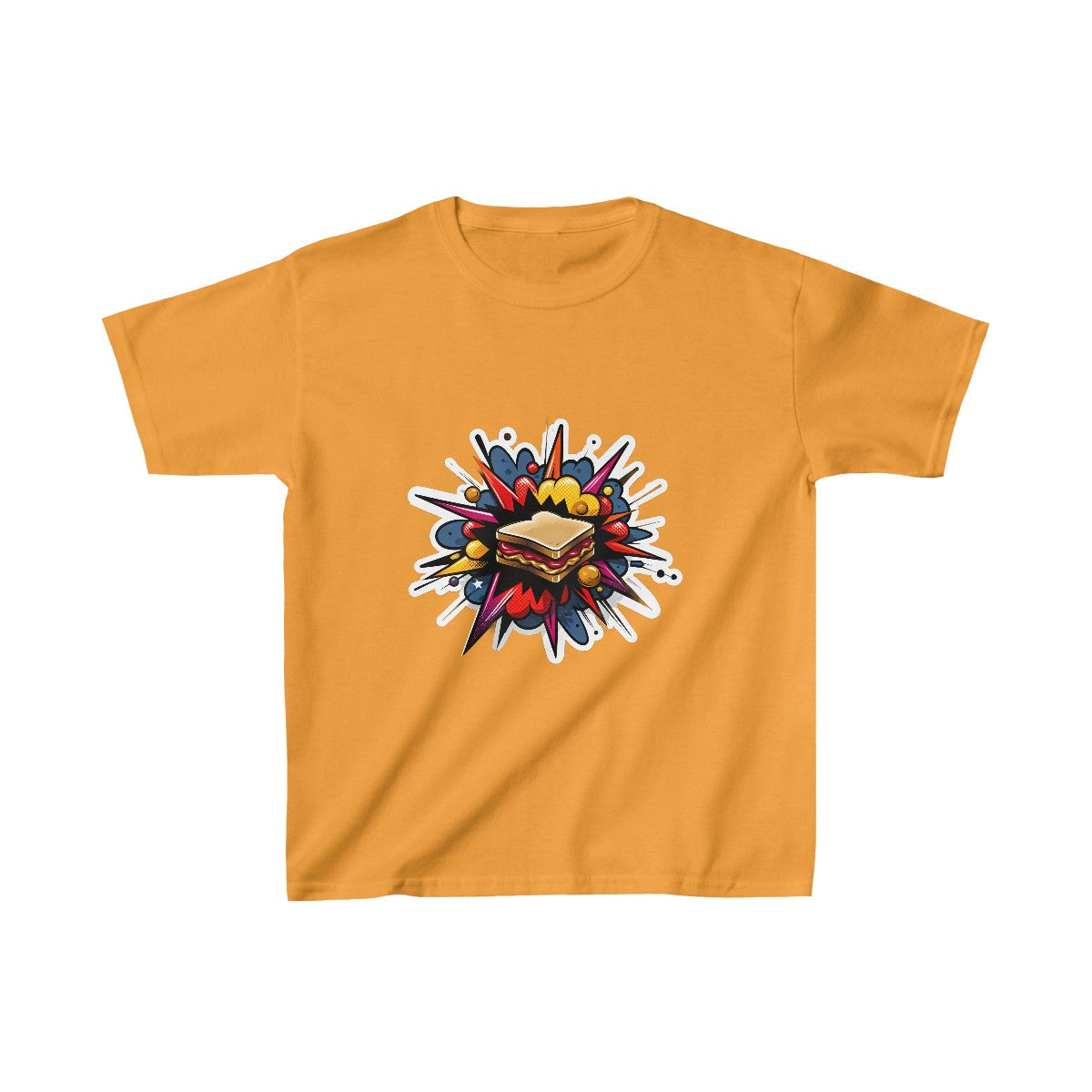 Kids RealisticPeanut Butter and Jelly Sandwhich T-Shirt Image 5