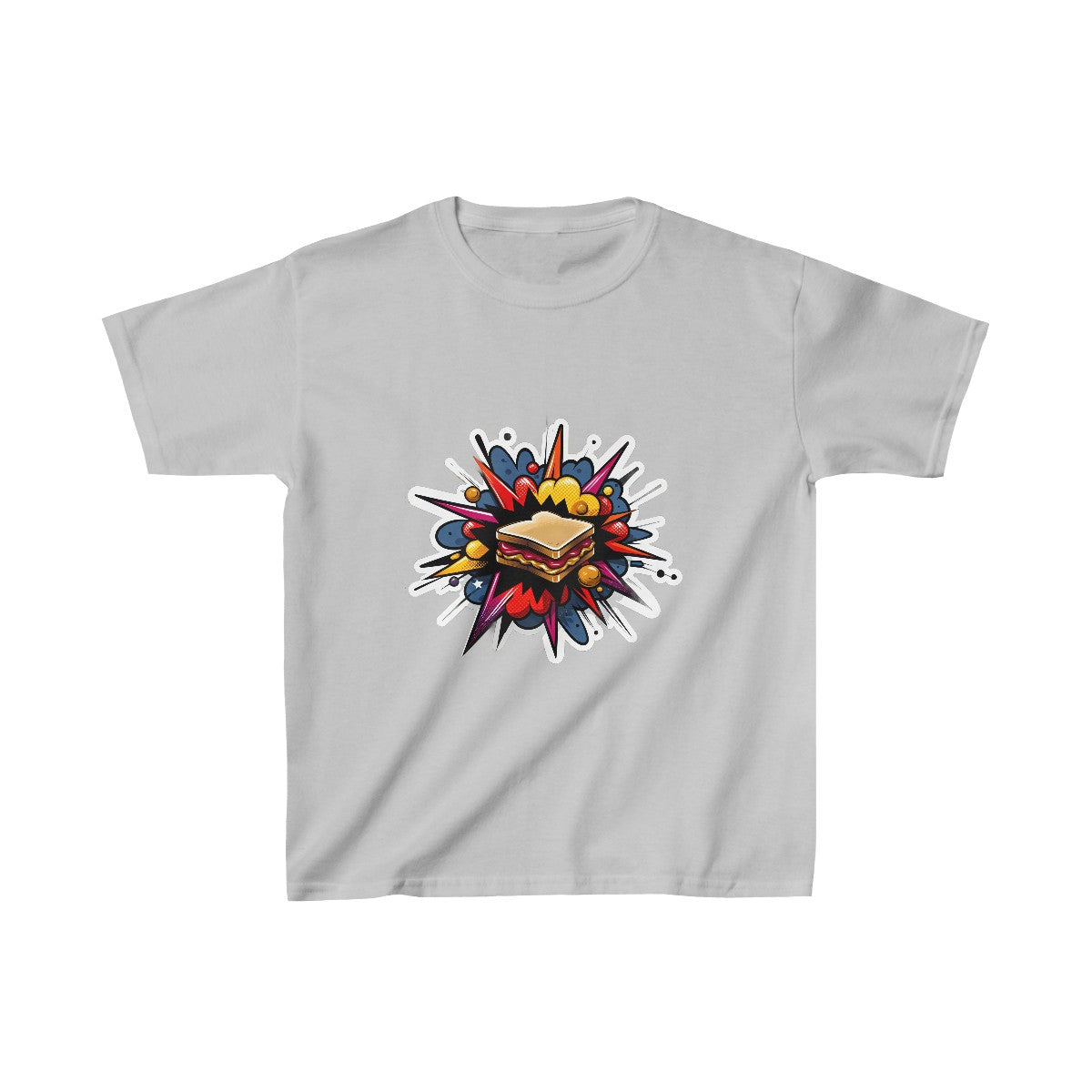 Kids RealisticPeanut Butter and Jelly Sandwhich T-Shirt Image 4