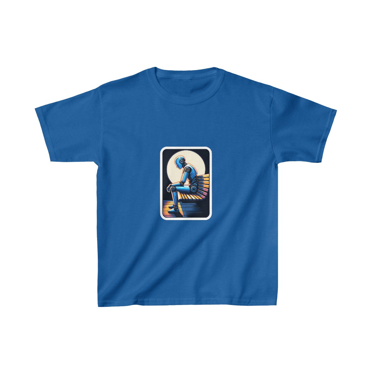 Kids RealisticHumanoid AI Robot T-Shirt Image 8