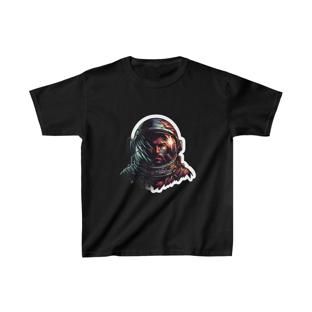 Kids RealisticAstronaut Explorer T-Shirt Image 3
