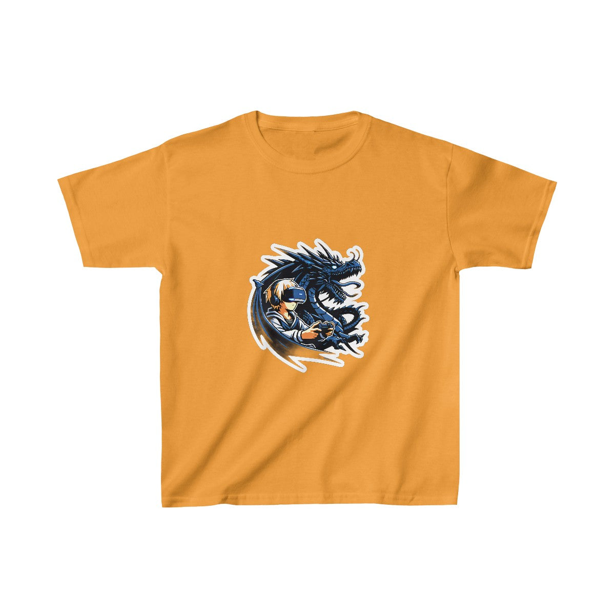 Kids Shonen AnimeVR Gamer T-Shirt Image 5
