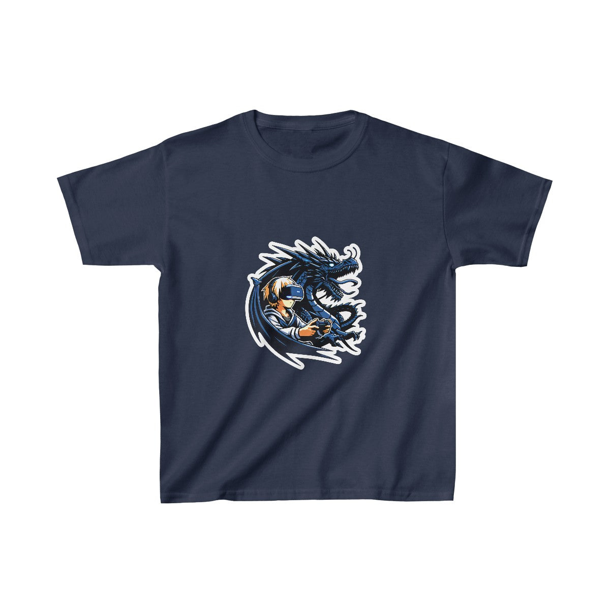 Kids Shonen AnimeVR Gamer T-Shirt Image 9