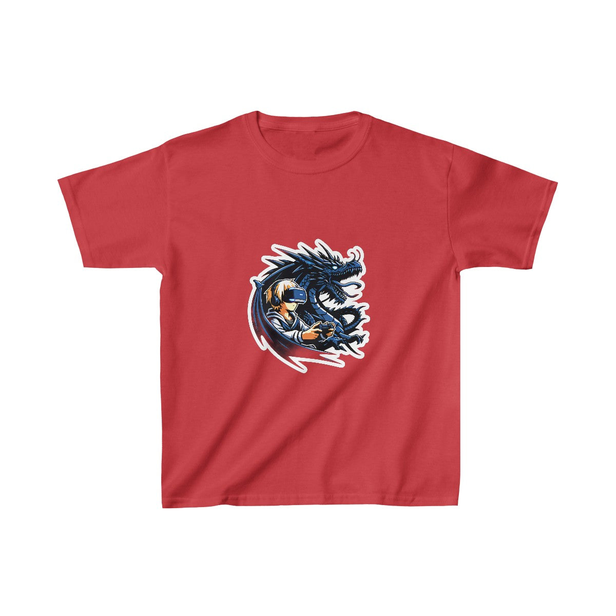 Kids Shonen AnimeVR Gamer T-Shirt Image 11