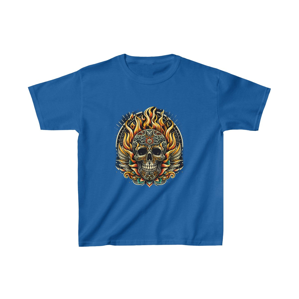Kids SteampunkSkull T-Shirt Image 8