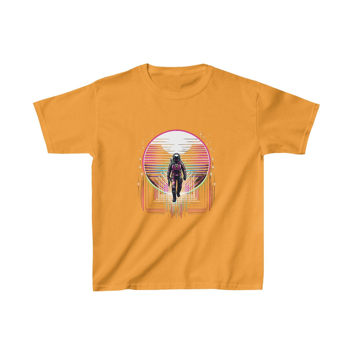 Kids SynthwaveJungle Scout T-Shirt Image 5