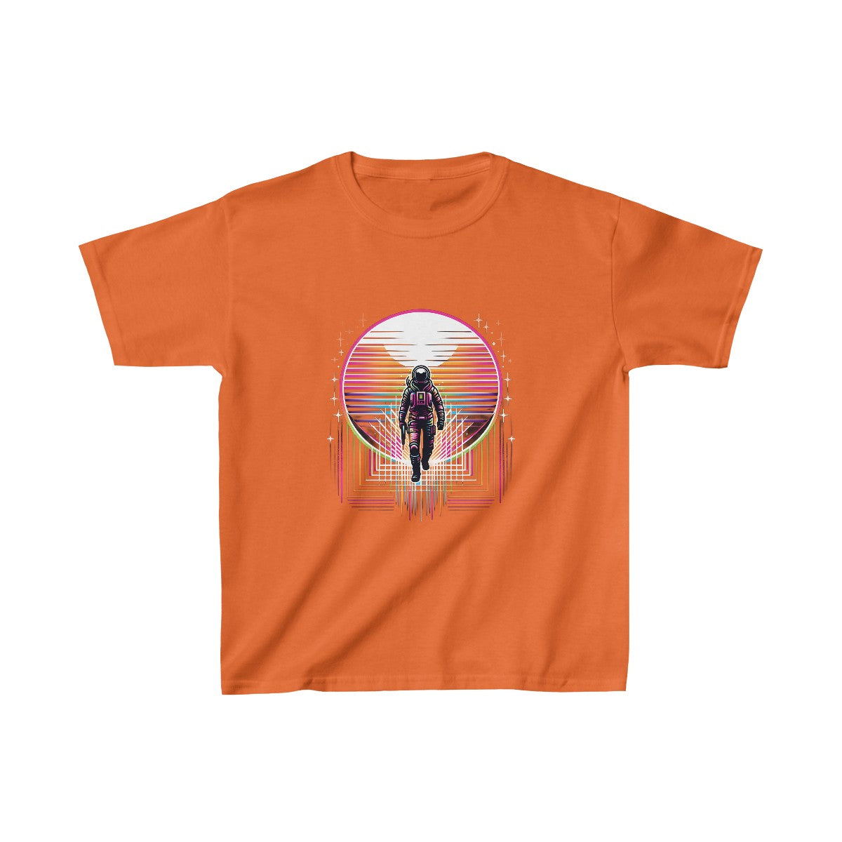 Kids SynthwaveJungle Scout Tee Image 6