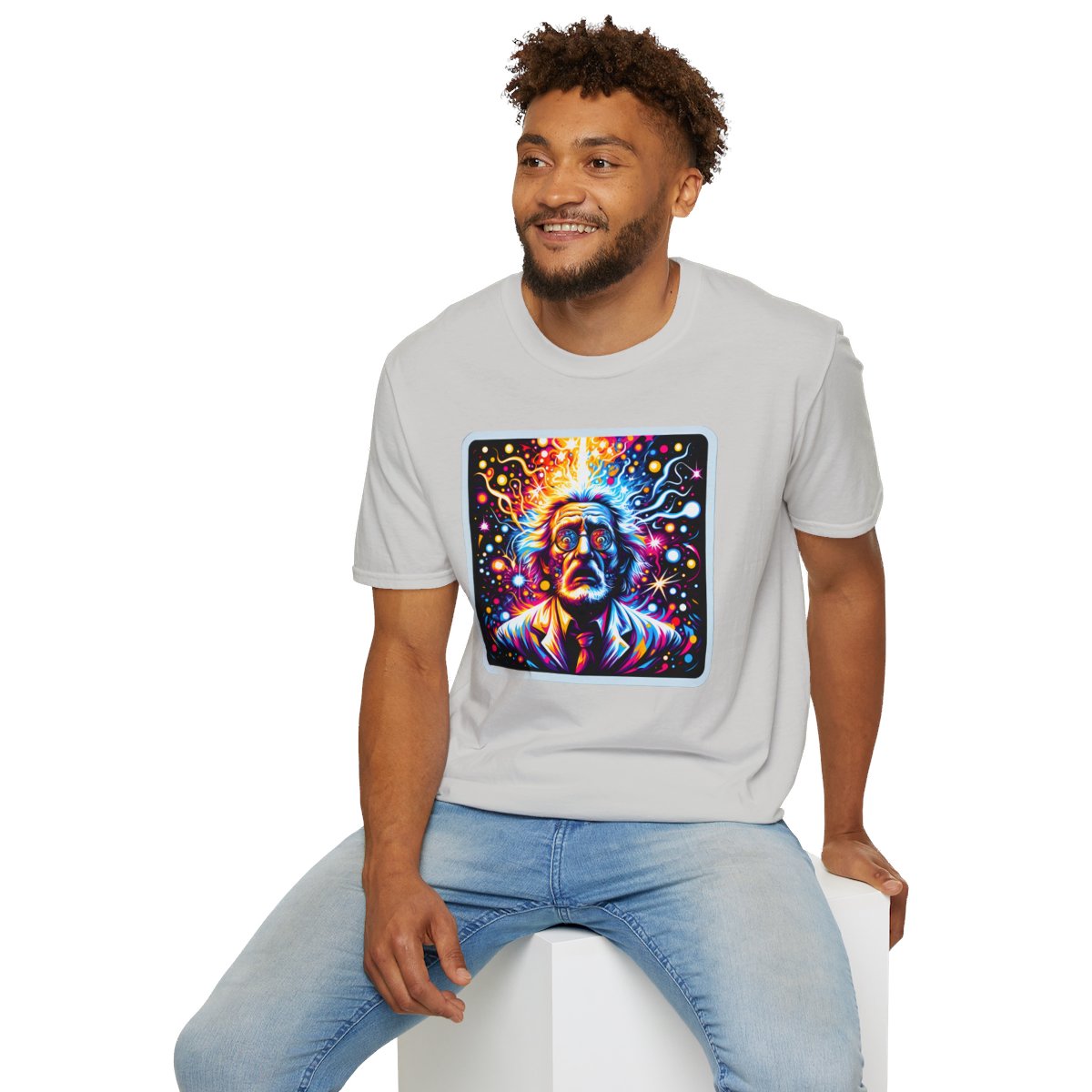 ModernMad Scientist Unique T-Shirt Image 7