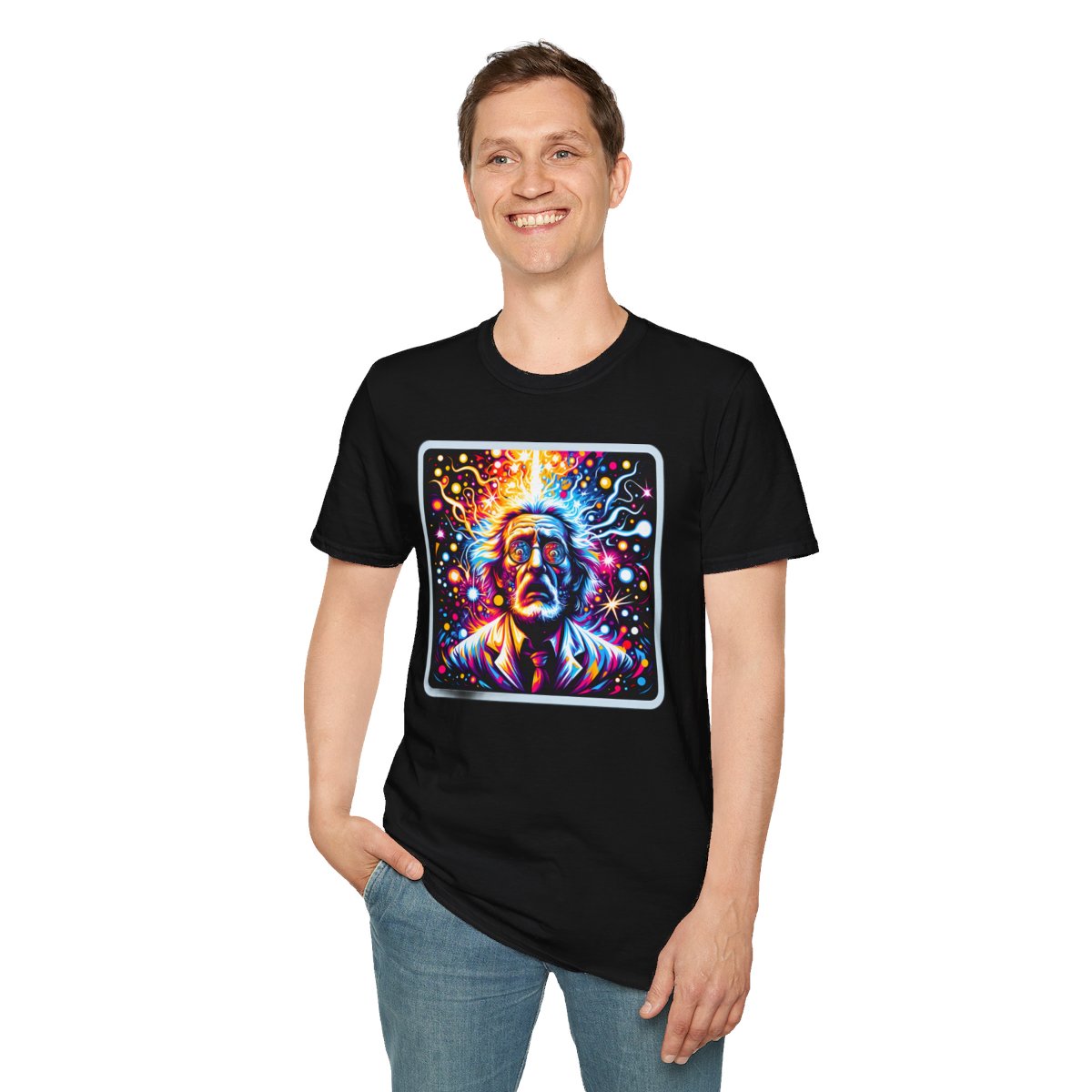 ModernMad Scientist Unique T-Shirt Image 4