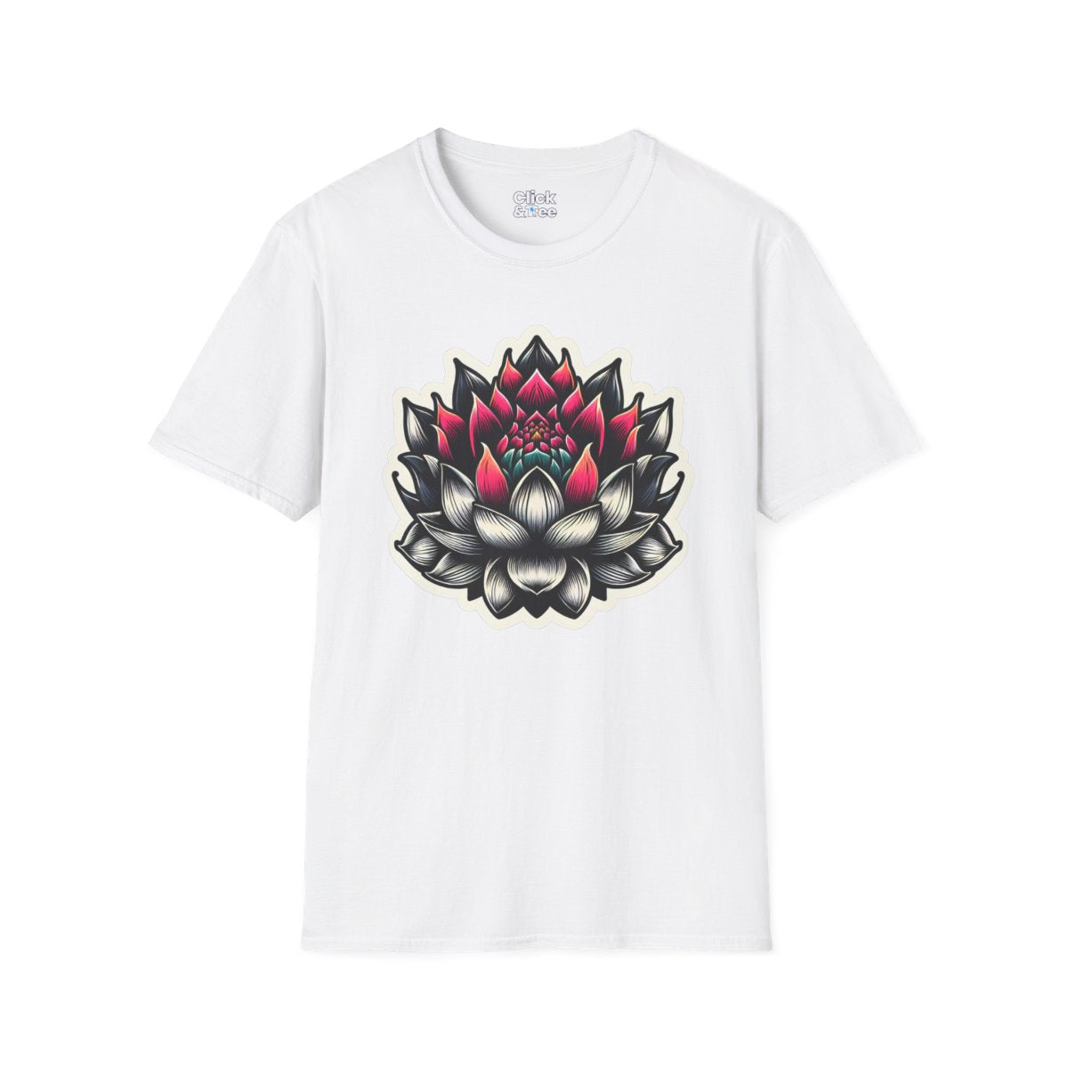 NoirLotus Flower Tee Image 6