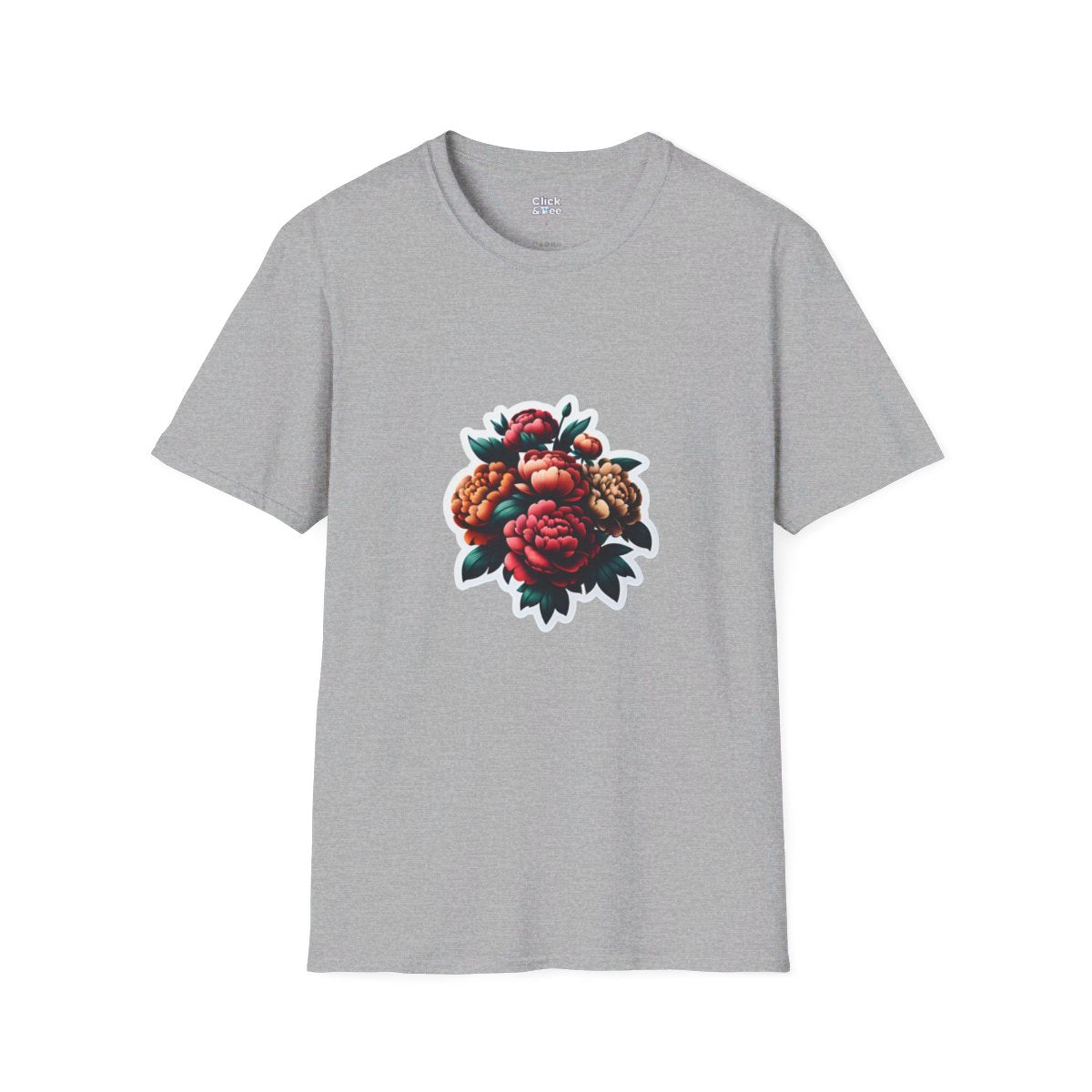 PhotographyBeautiful Peonies Unique T-Shirt Image 2
