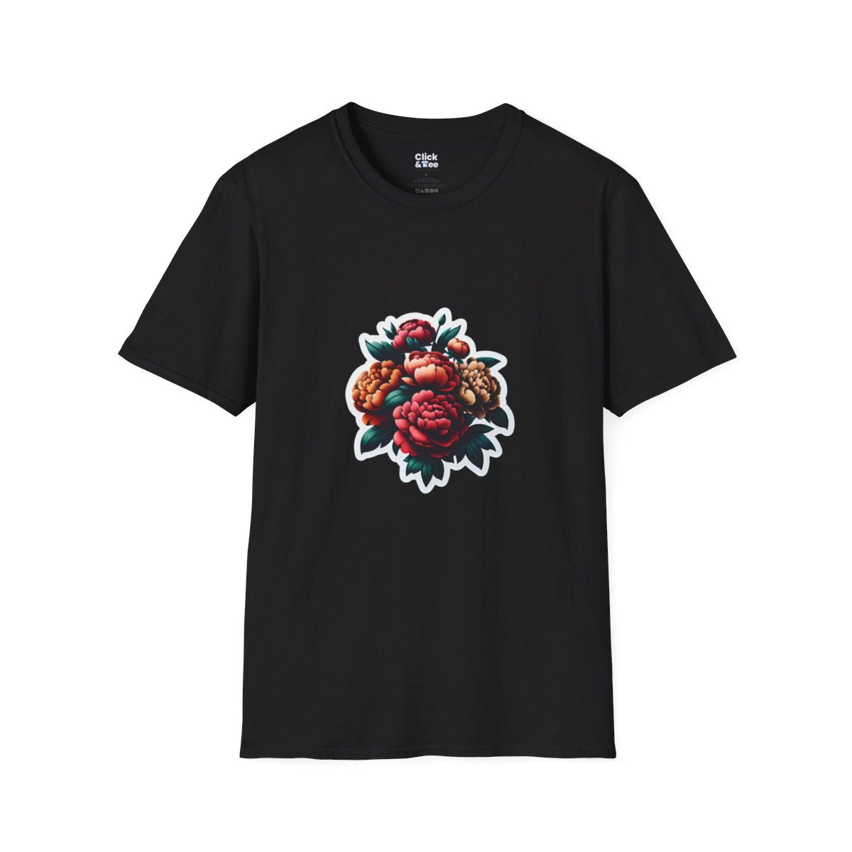 PhotographyBeautiful Peonies Unique T-Shirt Image 3