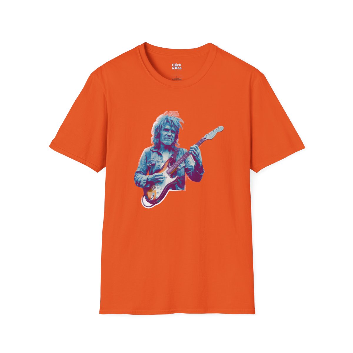 PsychadelicGuitar player Unique T-Shirt Image 9