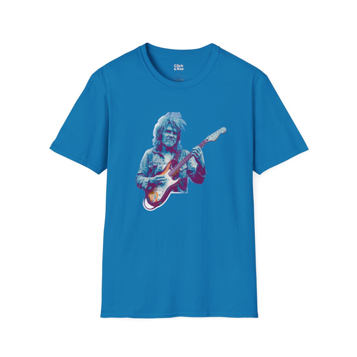 PsychadelicGuitar player Unique T-Shirt Image 15