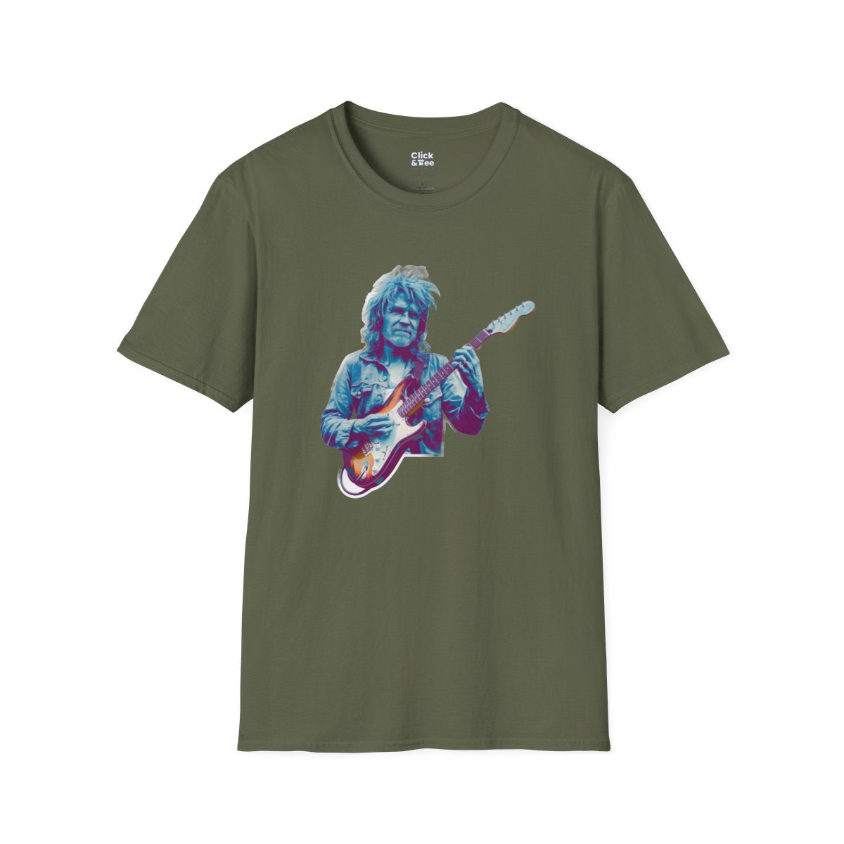 PsychadelicGuitar player Unique T-Shirt Image 11