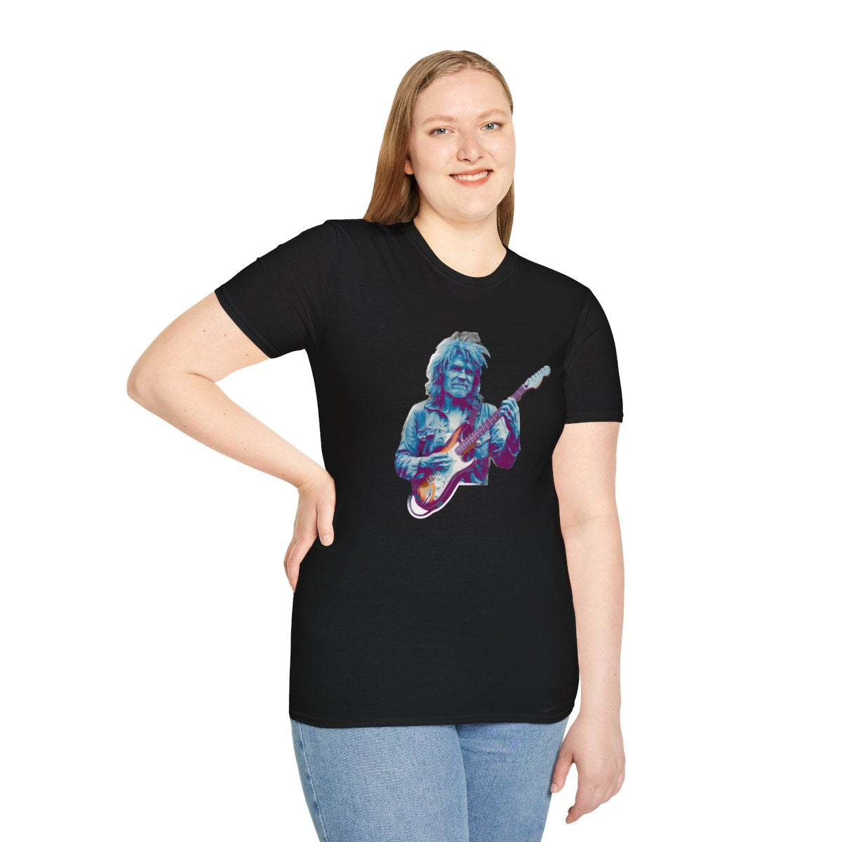 PsychadelicGuitar player Unique T-Shirt Image 8