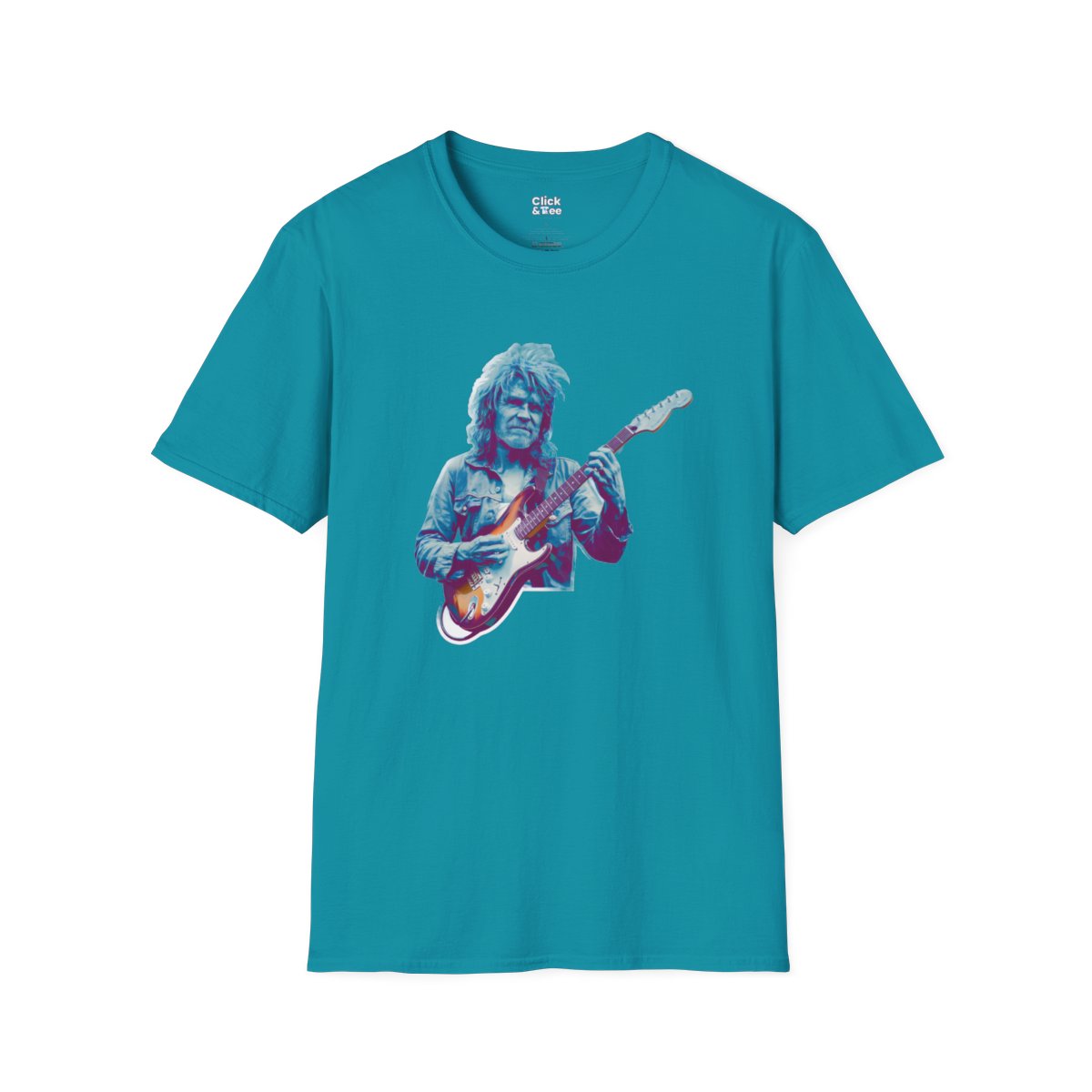 PsychadelicGuitar player Unique T-Shirt Image 13