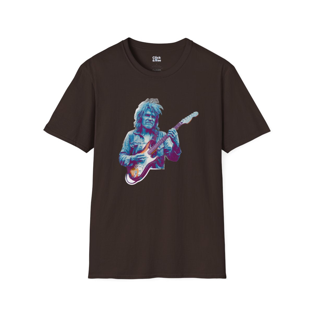 PsychadelicGuitar player Unique T-Shirt Image 10