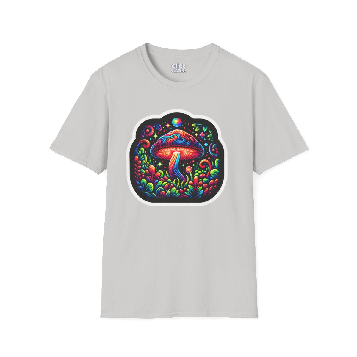 PsychadelicMushroom Unique T-Shirt Image 5