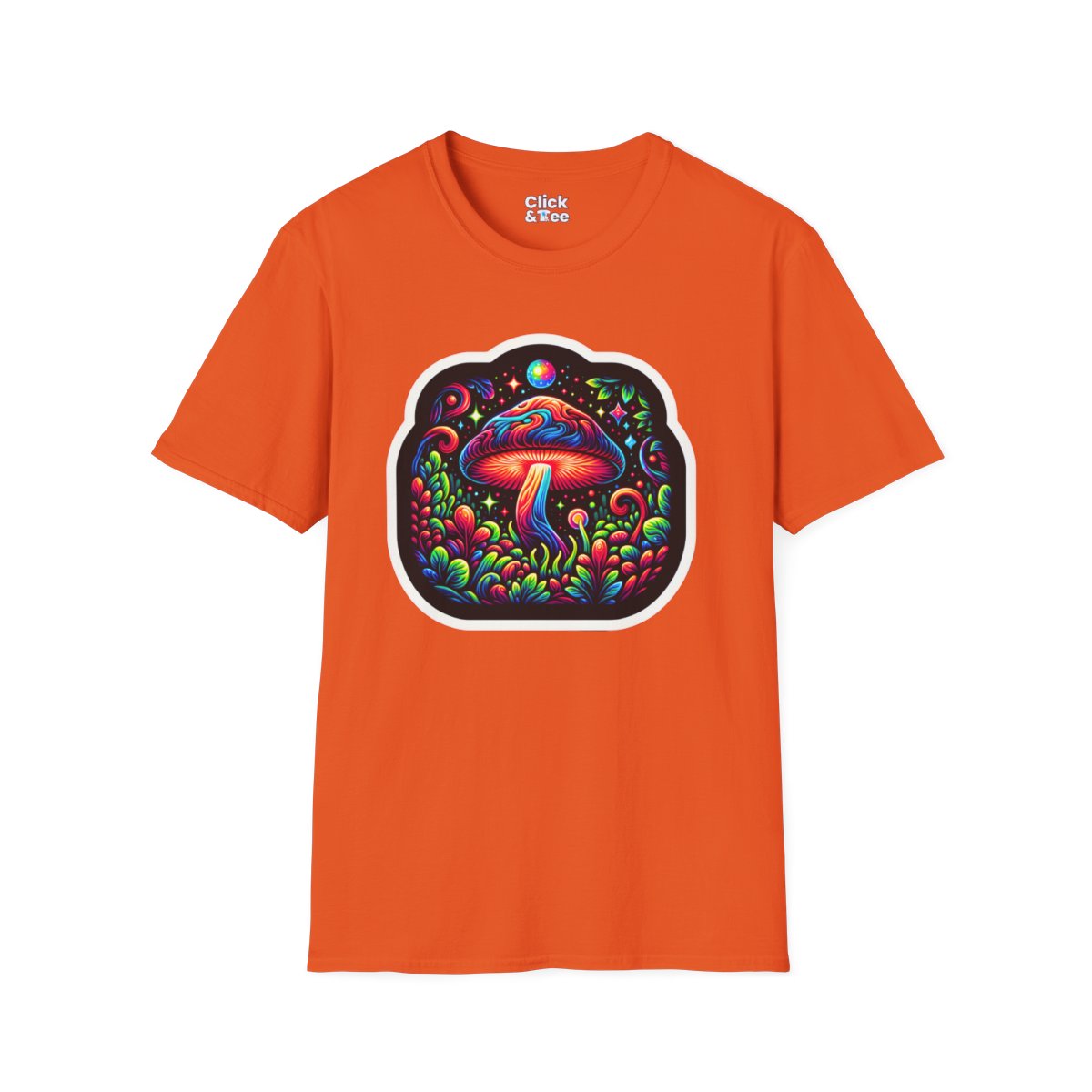 PsychadelicMushroom Unique T-Shirt Image 9