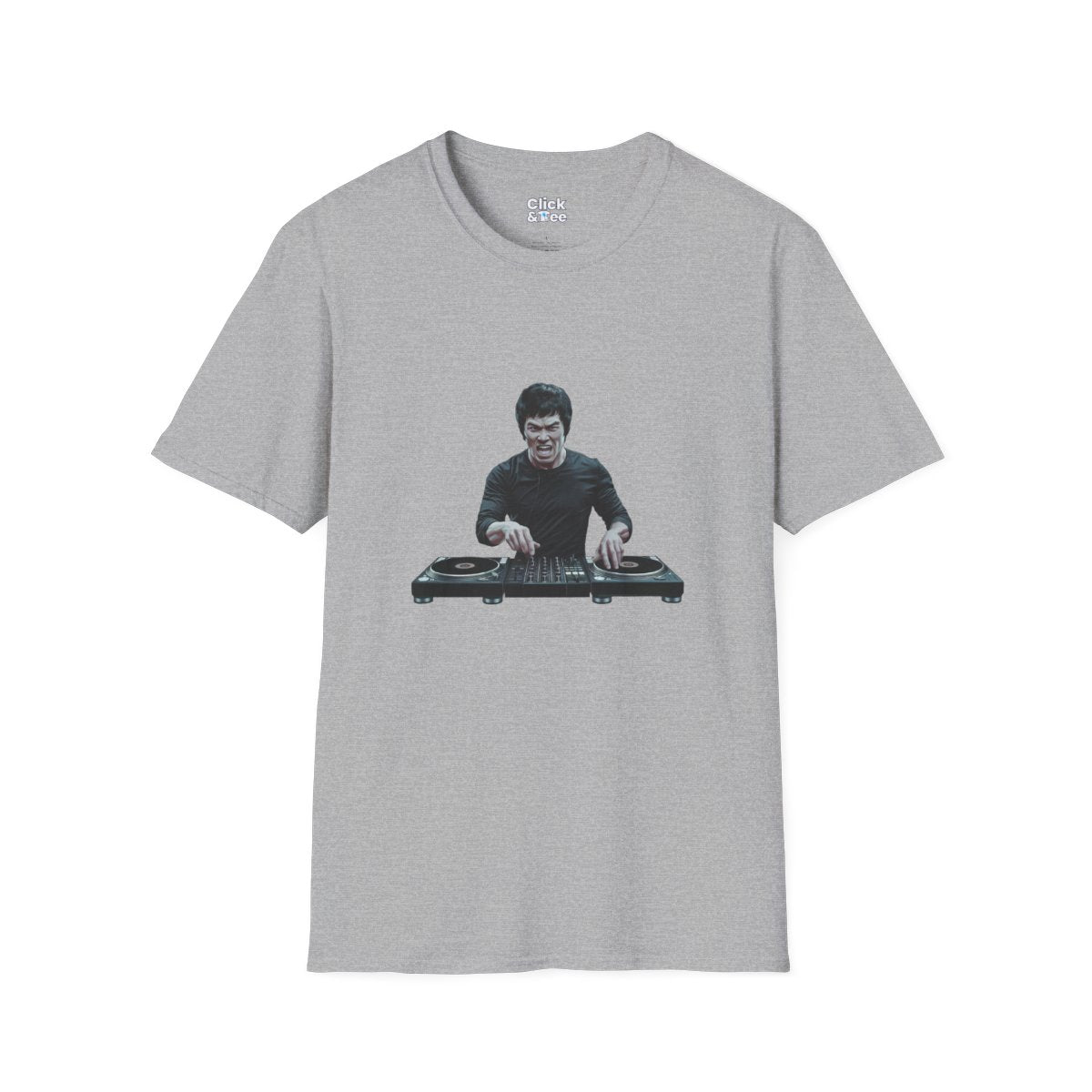 RealisticBruce Lee Unique T-Shirt Image 2