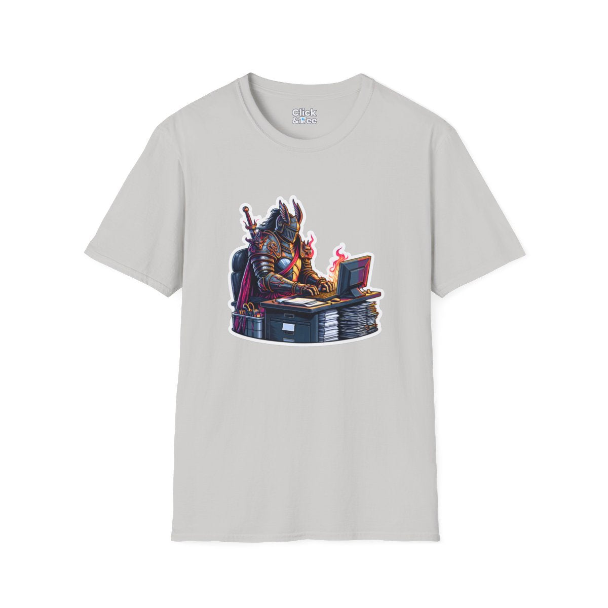 RealisticKnight Unique T-Shirt Image 5