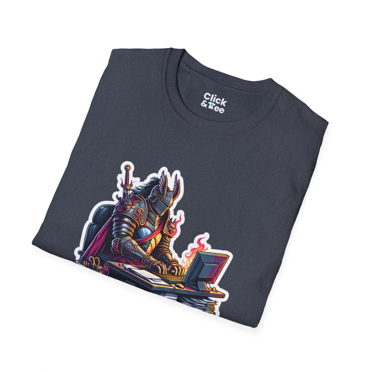 RealisticKnight Unique T-Shirt Image 1