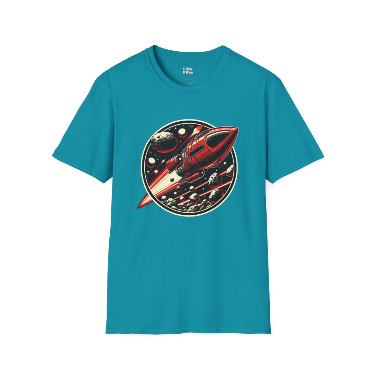 RealisticRocketship Unique T-Shirt Image 13