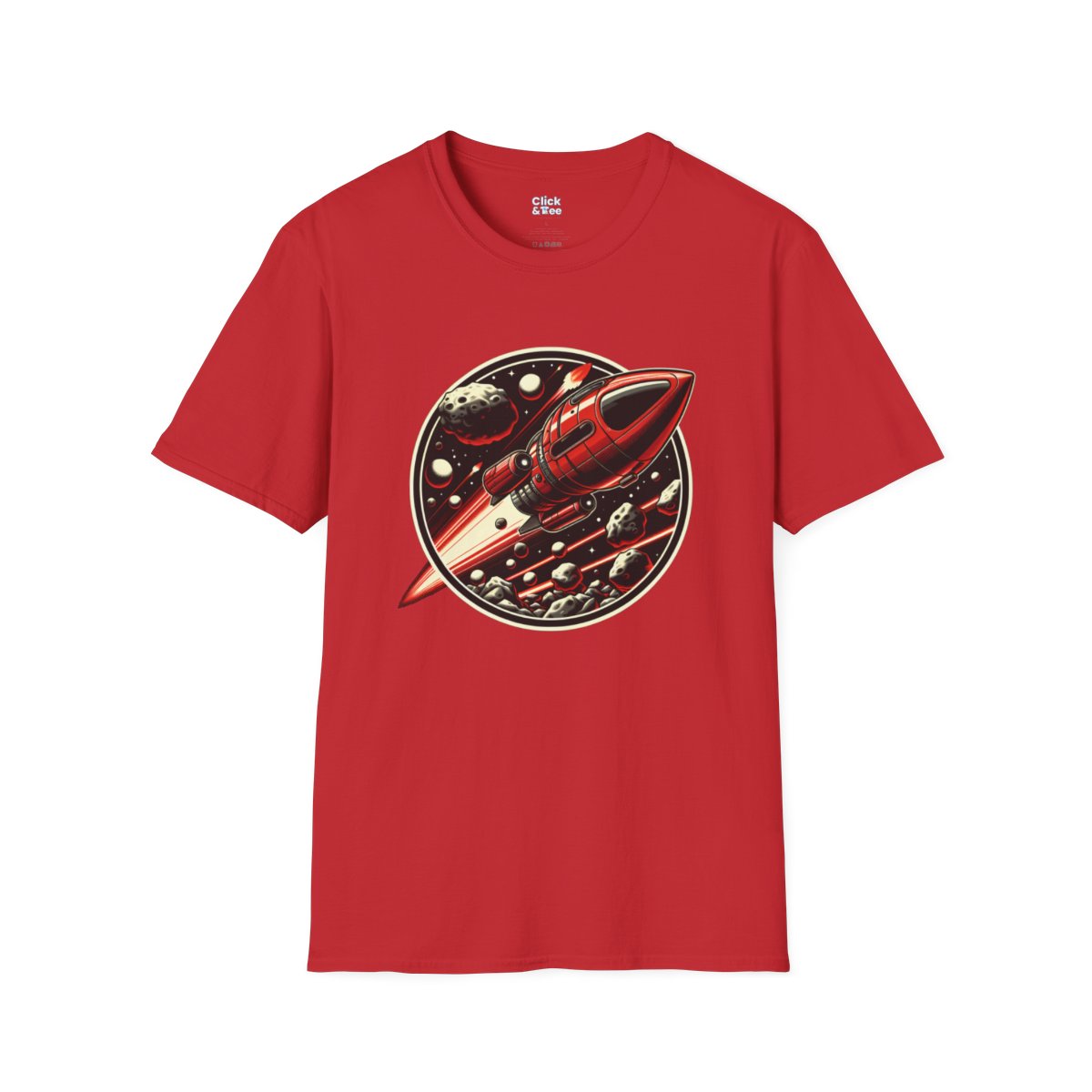 RealisticRocketship Unique T-Shirt Image 20