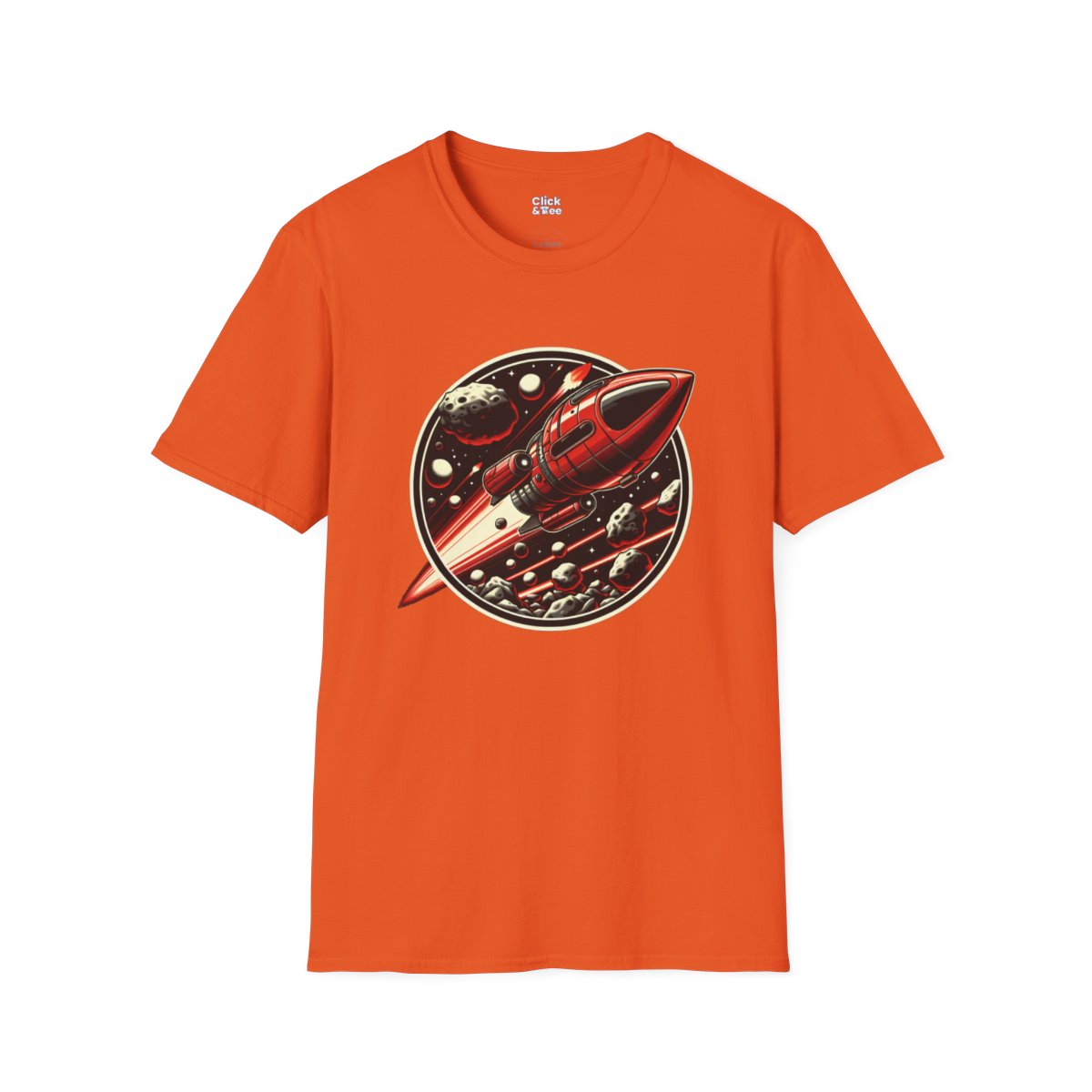 RealisticRocketship Unique T-Shirt Image 9
