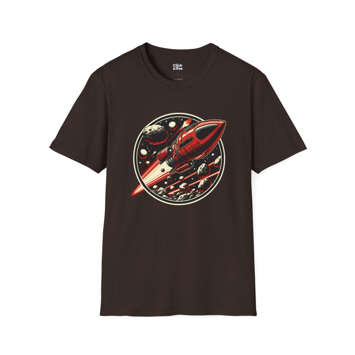 RealisticRocketship Unique T-Shirt Image 10