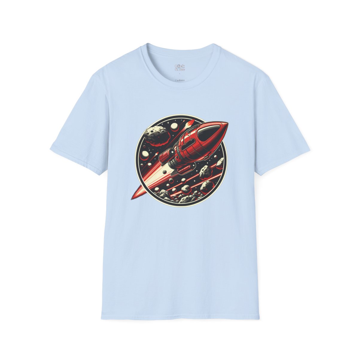 RealisticRocketship Unique T-Shirt Image 14