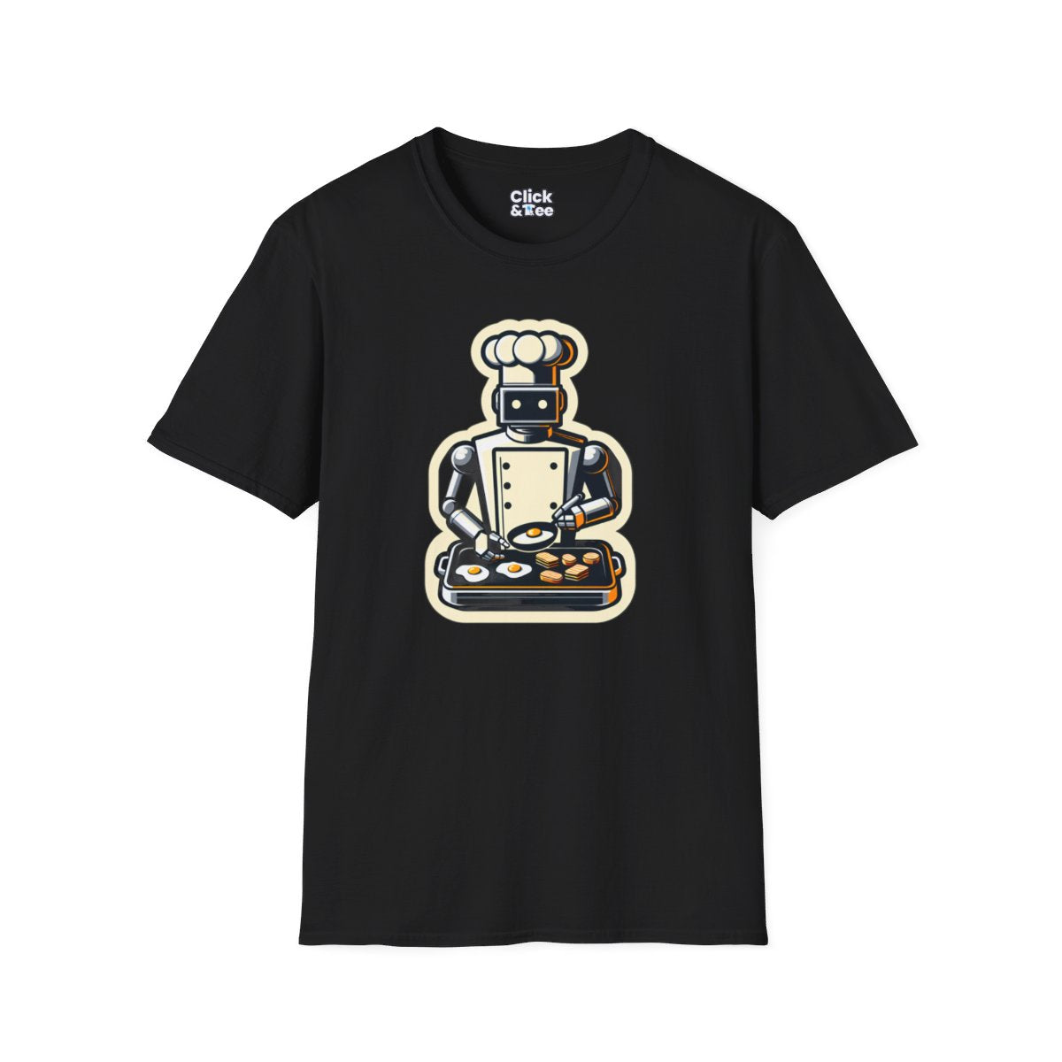 RealisticRobot Chef Unique T-Shirt Image 3