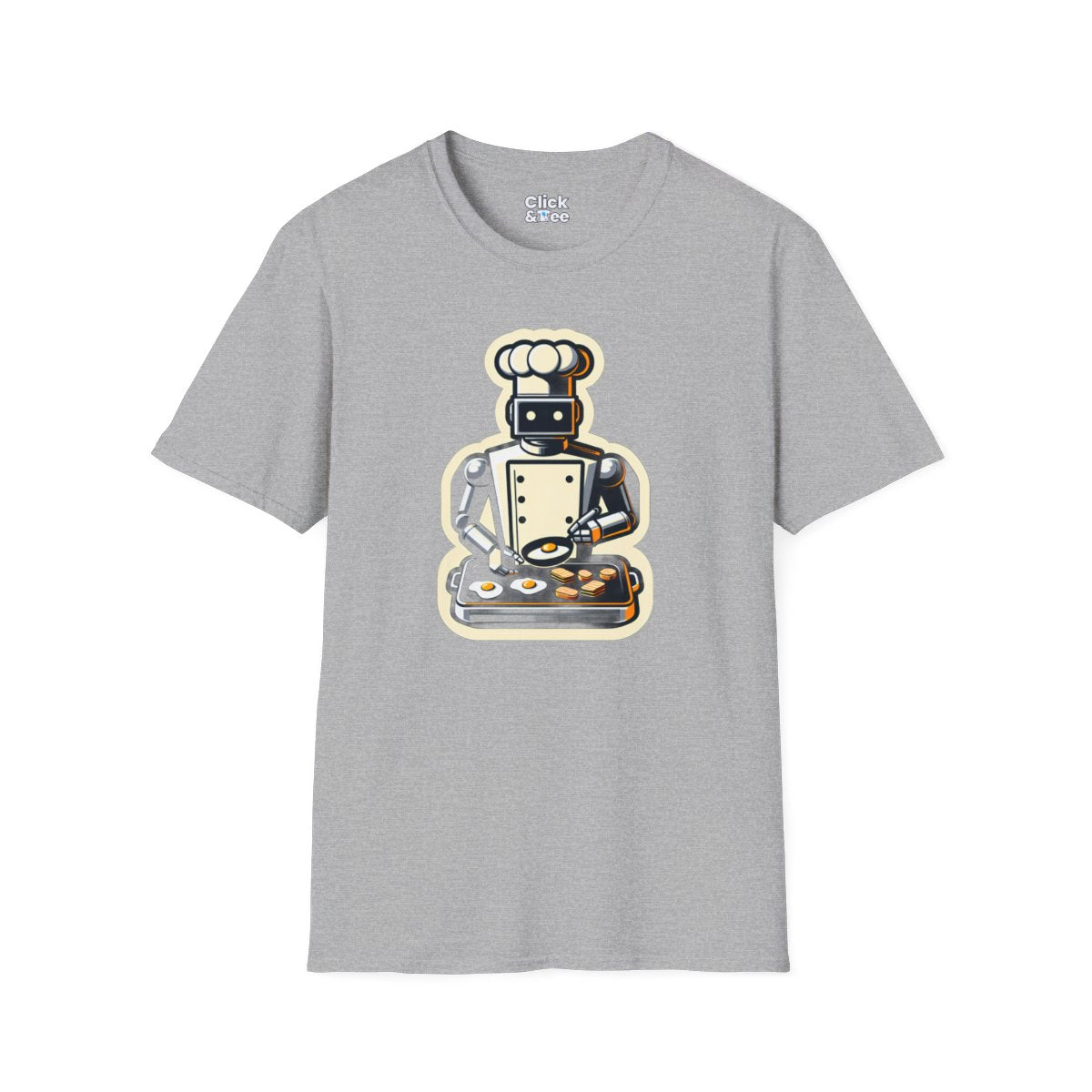 RealisticRobot Chef Unique T-Shirt Image 2