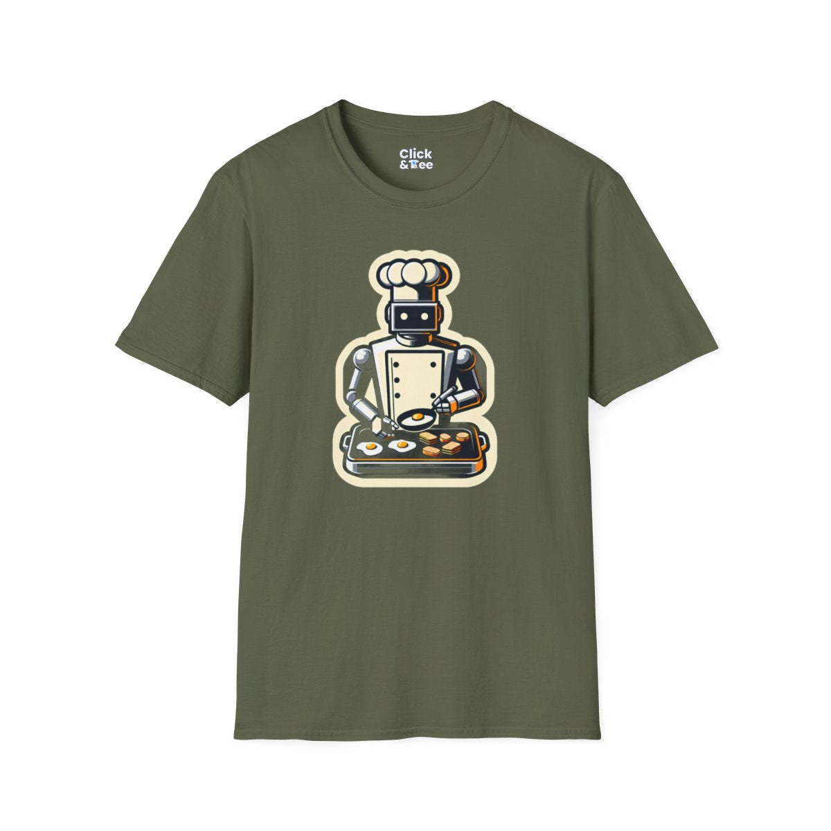 RealisticRobot Chef Unique T-Shirt Image 11
