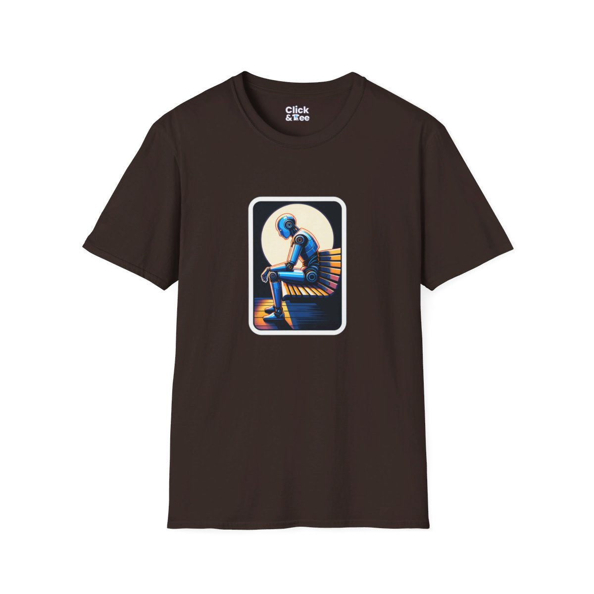 RealisticHumanoid AI Robot Unique T-Shirt Image 10