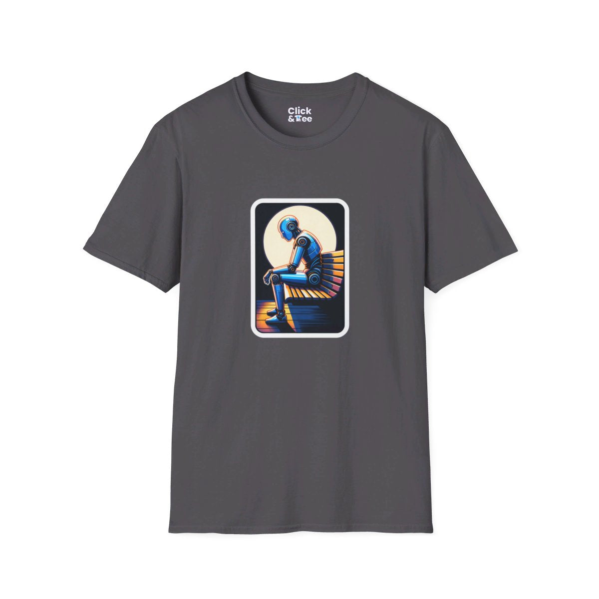 RealisticHumanoid AI Robot Unique T-Shirt Image 16