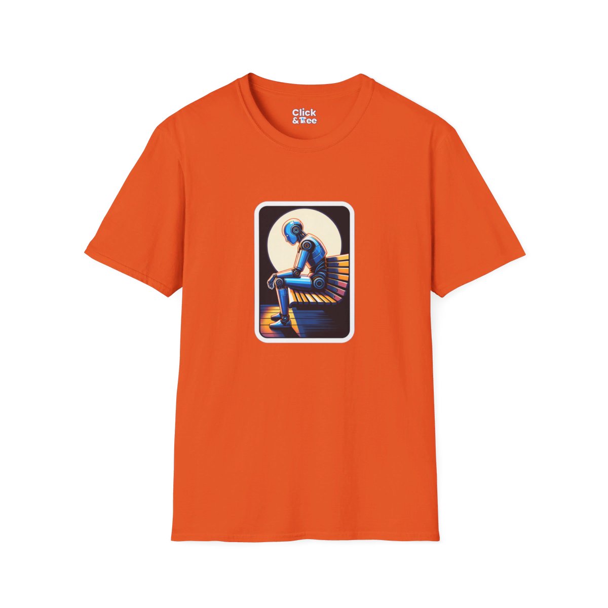 RealisticHumanoid AI Robot Unique T-Shirt Image 9