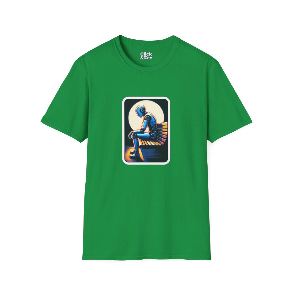 RealisticHumanoid AI Robot Unique T-Shirt Image 12