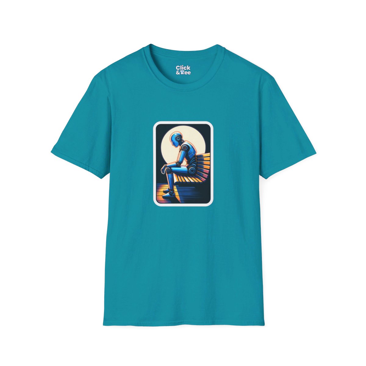 RealisticHumanoid AI Robot Unique T-Shirt Image 13